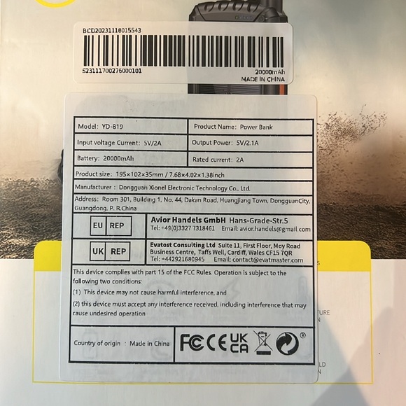 Safe Speed Outdoor Protection Solar Power Bank IOS & Android Waterproof 42800mAh - Picture 4 of 11